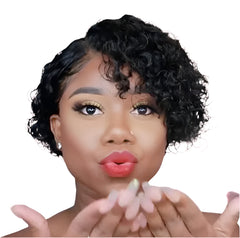 European And American Wigs Women's Short Curly Hair Wigs