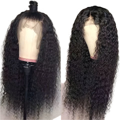 Front Lace Chemical Fiber Long Curly Hair European And American Wig Headgear
