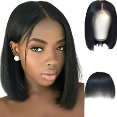 Wig Women Short Human Hair Wigs Bob Brazilian Black Women Remy